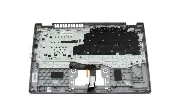 Keyboard incl. topcase DE (german) silver/silver with backlight original suitable for Acer Aspire 5 Spin (A5SP14-51MTN)