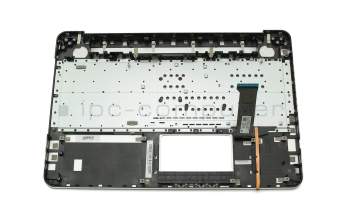 Keyboard incl. topcase DE (german) silver/silver with backlight original suitable for Asus VivoBook Pro N552VX