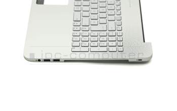 Keyboard incl. topcase DE (german) silver/silver with backlight original suitable for Asus VivoBook Pro N552VX