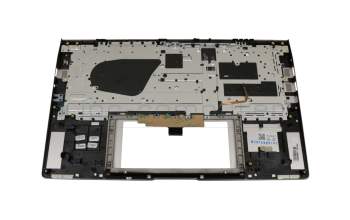 Keyboard incl. topcase DE (german) silver/silver with backlight original suitable for Asus ZenBook 14 UX434FLC