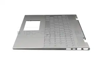 Keyboard incl. topcase DE (german) silver/silver with backlight original suitable for HP Envy x360 15-cn0400