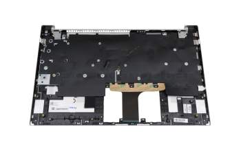 Keyboard incl. topcase DE (german) silver/silver with backlight original suitable for HP Pavilion 15-eh1000