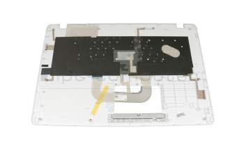 Keyboard incl. topcase DE (german) white/white original suitable for Asus R702MA