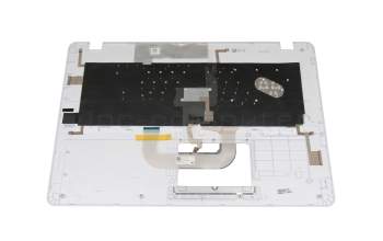Keyboard incl. topcase DE (german) white/white original suitable for Asus VivoBook A705UA