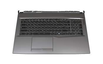 Keyboard incl. topcase FR (french) black/anthracite original suitable for MSI GP75 Leopard 10SEK (MS-17E7)
