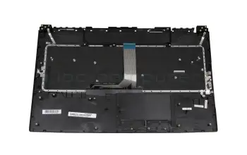 Keyboard incl. topcase FR (french) black/anthracite original suitable for MSI GP75 Leopard 10SFK/10SFSK (MS-17E7)