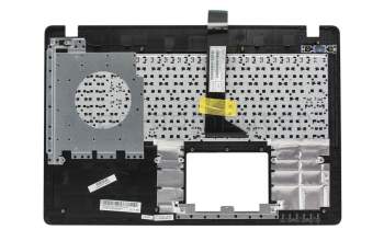 Keyboard incl. topcase FR (french) black/black original suitable for Asus R513CL