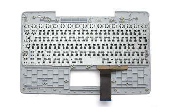 Keyboard incl. topcase FR (french) black/white original suitable for Asus Transformer Book T100TAF