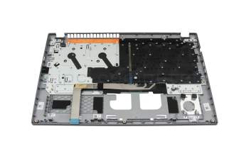 Keyboard incl. topcase FR (french) grey/grey with backlight original suitable for Acer Aspire 5 (A515-57)