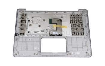 Keyboard incl. topcase GR (greek) black/black/silver original suitable for Asus VivoBook E406SA