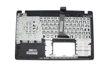Keyboard incl. topcase IT (italian) black/black original suitable for Asus A550CA