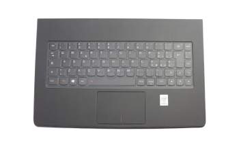Keyboard incl. topcase IT (italian) black/black with backlight original suitable for Lenovo Yoga 3 Pro-1370 (80HE)