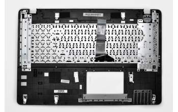 Keyboard incl. topcase IT (italian) black/silver original suitable for Asus R751LB