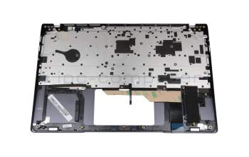 Keyboard incl. topcase IT (italian) grey/black with backlight original suitable for MSI Modern 14 B11MO/B11MOL (MS-14D3)