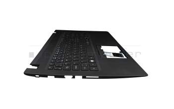 Keyboard incl. topcase SF (swiss-french) black/black original suitable for Acer Aspire 3 (A315-31)