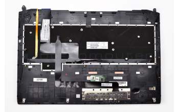 Keyboard incl. topcase UK (english) black/black with backlight original suitable for Asus ROG G750JM