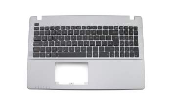 Keyboard incl. topcase UK (english) black/grey original suitable for Asus F550LB