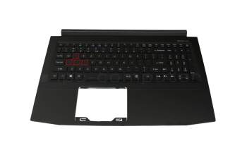 Keyboard incl. topcase US (english) black/black with backlight original suitable for Acer Predator Helios 300 (PH315-51)