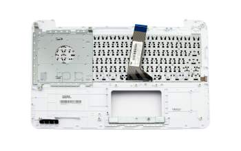 Keyboard incl. topcase US (english) black/white original suitable for Asus K555LJ