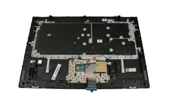 Keyboard incl. topcase US (english) grey/grey with backlight original suitable for Lenovo IdeaPad C340-15IWL (81N5)