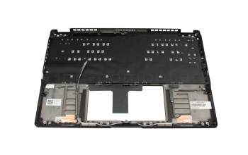 Keyboard incl. topcase black/black with backlight original suitable for Asus ROG Flow X13 GV302XI