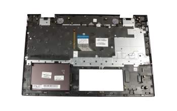 L13652-041 original HP keyboard incl. topcase DE (german) grey/grey with backlight