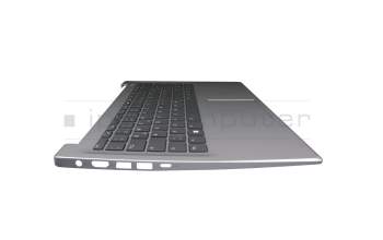 L2308000105202 Medion keyboard incl. topcase DE (german) black/grey with backlight