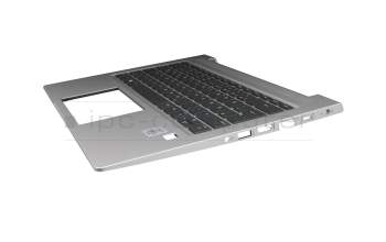 L44547-041 original HP keyboard incl. topcase DE (german) black/silver with backlight