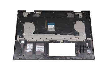 L53987-041 original HP keyboard incl. topcase DE (german) grey/anthracite with backlight