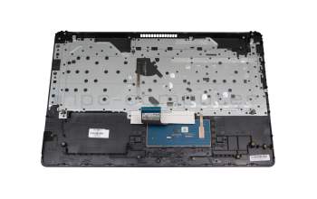 L81042-041 original HP keyboard incl. topcase DE (german) black/silver with backlight with ODD