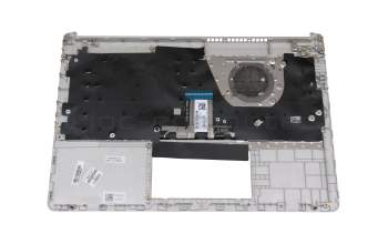 L88200-041 original HP keyboard incl. topcase DE (german) silver/silver