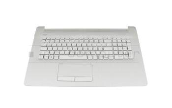 L92785-041 original HP keyboard incl. topcase DE (german) silver/silver (PTP)