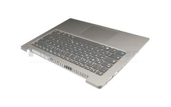 LCM16H36D0-686 original Lenovo keyboard incl. topcase DE (german) grey/silver