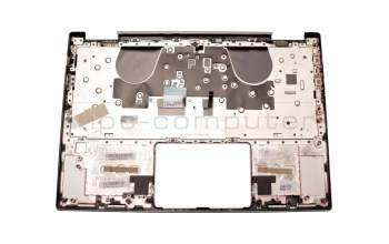 LCM16K56D0J686 original Chicony keyboard incl. topcase DE (german) grey/silver with backlight