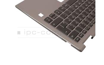 LCM16K56D0J686 original Chicony keyboard incl. topcase DE (german) grey/silver with backlight