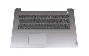 LCM19J26D0-686 original Lenovo keyboard incl. topcase DE (german) grey/grey