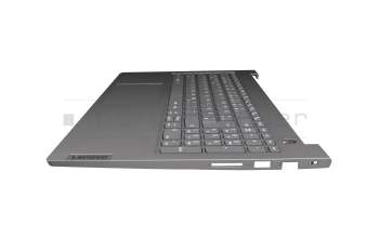 LCM19J26D0-6861 original Lenovo keyboard incl. topcase DE (german) dark grey/grey