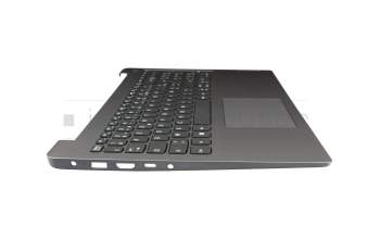 LCM19J26F0 original Lenovo keyboard incl. topcase FR (french) white/grey