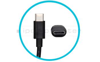 LG Gram 17 (17Z95P-N) original USB-C AC-adapter 65.0 Watt rounded