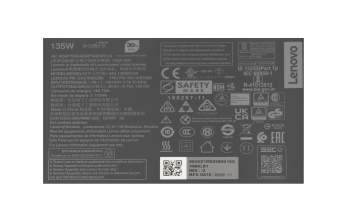 Lenovo ThinkPad P16 Gen 1 (21D6/21D7) original AC-adapter 135.0 Watt slim