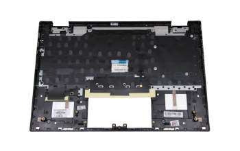 M01287-041 original HP keyboard incl. topcase DE (german) silver/silver with backlight