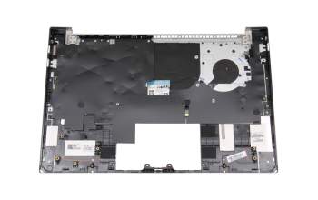 M24558-041 original HP keyboard incl. topcase DE (german) silver/silver with backlight