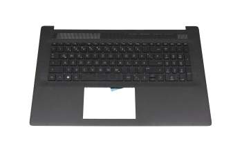 M53088-041 original HP keyboard incl. topcase DE (german) black/black