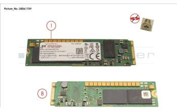 Fujitsu SSD SATA 6G 240GB M.2 N H-P FOR VMWARE for Fujitsu PrimeQuest 3800E2