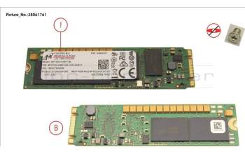 Fujitsu SSD SATA 6G 480GB M.2 N H-P for Fujitsu PrimeQuest 3800E2