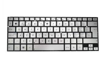 MP-11B16CH6528 original Asus keyboard SF (swiss-french) silver