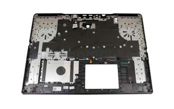 MSHVC7-BWU02 original Dell keyboard incl. topcase DE (german) black/black with backlight