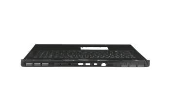 MSHVC7-BWU02 original Dell keyboard incl. topcase DE (german) black/black with backlight