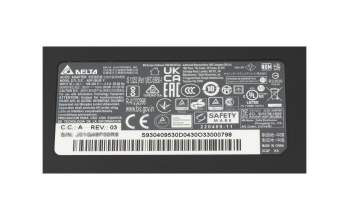 MSI Crosshair 17 HX D14VEKG (MS-17T2) original AC-adapter 200.0 Watt