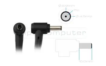 MSI Modern 14 C7M/C7MG (MS-14JK) original AC-adapter 65.0 Watt small